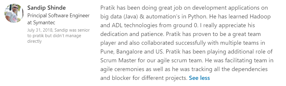 Pratik Vagyani's Program Owner